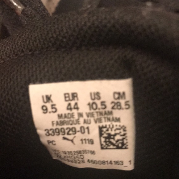 Puma Roma BMW Motorsport Sz 10.5 Men Black - Picture 7 of 9